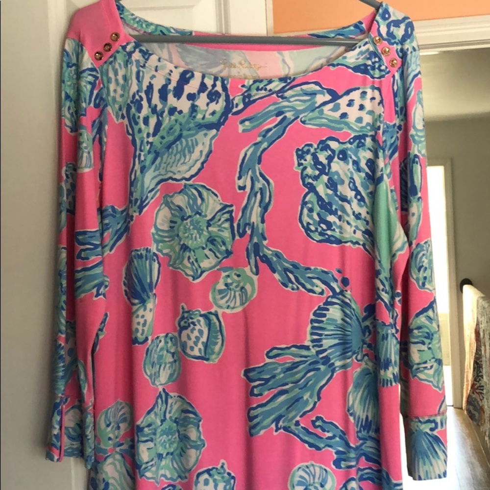 Lilly Pulitzer 3/4 sleeve dress